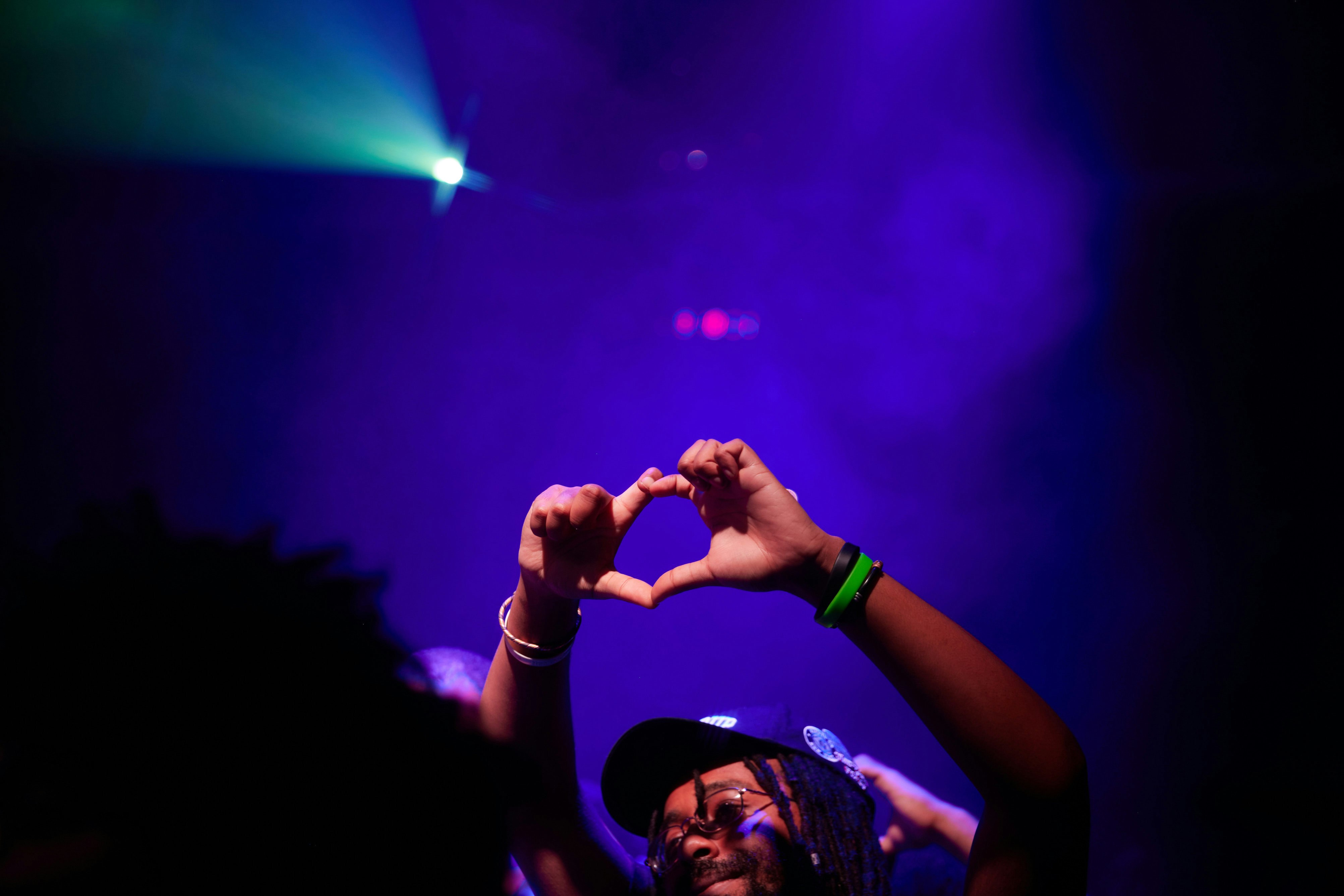 A MIKE fan showing love. Photo by Chris Caro/CMMN CNTRL.